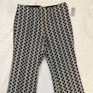 Anthropologie Maeve Medium Petite Patterned Pants, New with Tags